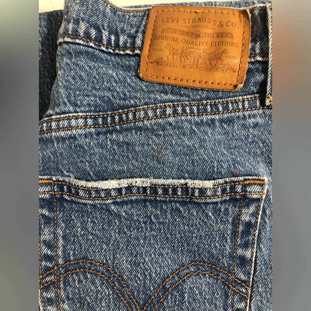 Levi Ribcage Straight Ankle Women’s Jeans Medium Wash - Picture 7 of 12